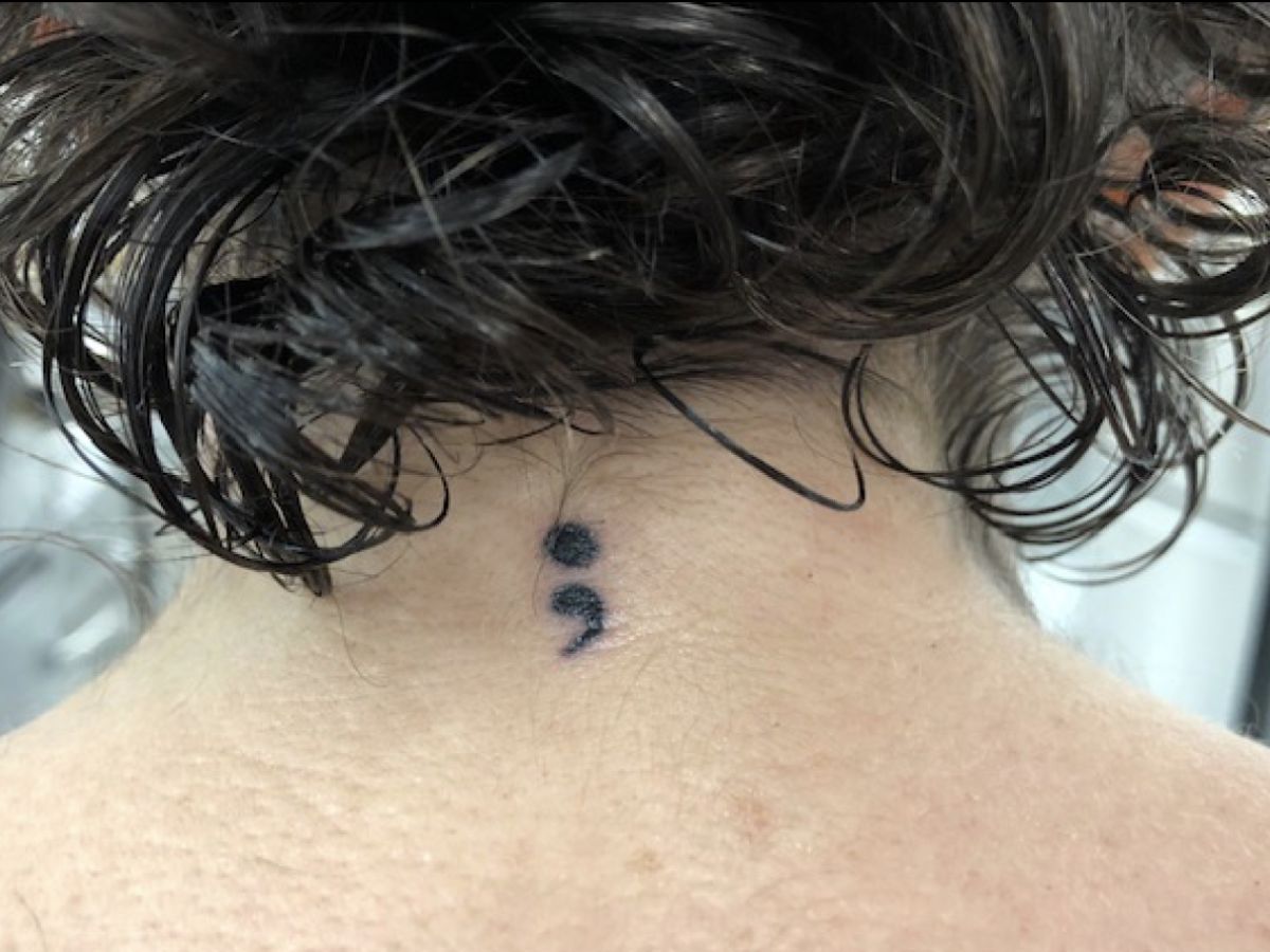 Semicolon Tattoos And The Power Of Punctuation
